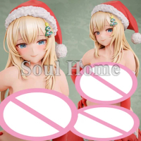 14CM Anime Insight Nikukan Girl Christmas Present Watashi Carol 1/5 Sexy PVC Action Figures Hentai Collection Model Toys Gift