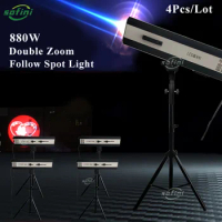 4PCS/LOT 880W Follow Spot Light Follow Spot Led Follow Spot Stage Light Wedding Decoration Led Beam Spot