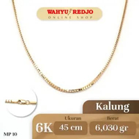 Kalung Miata Emas Kadar 6K Wahyu Redjo KL-6K-29871783