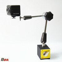 工業自動化視覺支架視頻監控攝像頭OK203-13萬向磁性表座支架PDOK