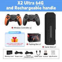 [Brand-New]X2 Ultra X2 Plus GD10 Pro 4K Game Stick 3D HD R Video Game Console Wireless Controller  5