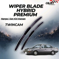 WIPER MOBIL GREAT COROLLA TWINCAM HYBRID SEPASANG 1 SET ( KIRI / KANAN ) ANTI GORES SENYAP
