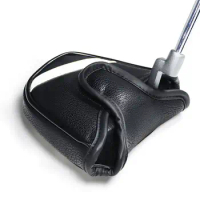 Golf Club Cover for Most Putter, PU Leather, Plush Inner Lining Protection,