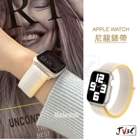 尼龍錶帶 適用 Apple watch 錶帶 7 SE 6 5 4 3 38 40 42 44 41mm 45mm