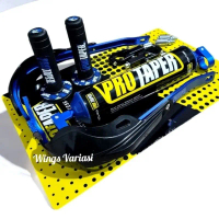 Terbaru/Terlaris Paket Lengkap Komplit Handguard Protaper Busa Palang Stang + Grip Donat Protaper Su