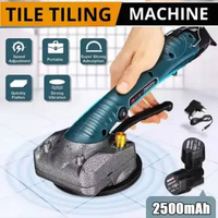 Mesin Kop Pasang Keramik Otomatis 12V Mesin Perata Hisap Getar Keramik Cordless