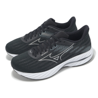 Mizuno 慢跑鞋 Wave Inspire 21 男鞋 超寬楦 黑 白 支撐 波浪片 運動鞋 美津濃 J1GC2545-02
