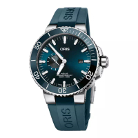 ORIS Jam Tangan Pria Oris Aquis 01-743-7733-4155-07-4-24-69EB Divers Small Second Date Blue Dial Blu