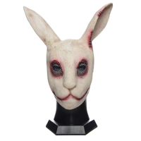 Bloody Rabbit Latex Mask Halloween cosplay Dress Headgear