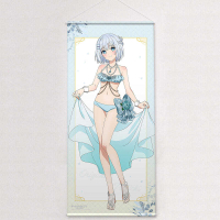 ■預購■【カーテン魂】通販｜ 約會大作戰Ⅴ POP UP SHOP『鳶一折紙／水着ドレス』等身大掛軸。[1026]