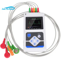 CONTEC TLC9803 Dynamic 3 Channels 24 Hours ECG System Holter ECG/ EKG Monitor ECG Recorder/Analyzer