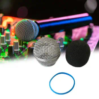 Microphone Accessories Mesh Head Replacement Ball Head Mesh Microphone Grille Fits For Shure Beta57 And Shure Beta87 Microphones