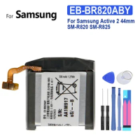 340mAh Watch Battery EB-BR820ABY For Samsung Galaxy Watch Active 2 Active2 SM-R820 SM-R825 44mm Rechargeable Batteries + Tools