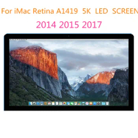 New For Apple iMac 27'' A1419 5K LCD Screen With Glass Assembly Late 2014 Model LM270QQ1 (SD)(A2) SDA2 SD A2 661-03255 EMC:2806