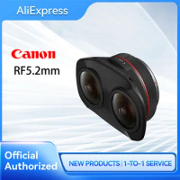 Canon RF5.2mm F2.8 L Dual Fisheye Lens – 3D Virtual Reality 180 Degree VR Canon EOS R5 R5C Compatible New Original Unopened
