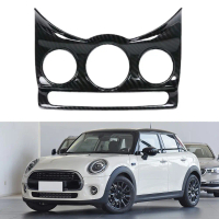 ฝาครอบคอนโซลกลางคาร์บอนไฟเบอร์,สำหรับ MINI สำหรับ Cooper S JCW F55 F56 2014-2023