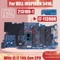 For DELL INSPIRON 5410 Laptop Motherboard 213108-1 0M21YK 0G4KXN i5 i7 11th Gen Notebook Mainboard