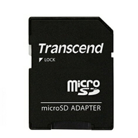【中壢NOVA-水世界】【APP下單4%點數回饋】創見 Transcend micro SD TO SD 轉接卡 小卡轉大卡 卡套