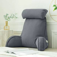 內地直送 - 靠枕床頭靠墊大靠背沙發座椅護腰枕頭抱枕床上靠墊軟包靠背抱枕頭