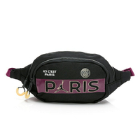 NIKE JORDAN 腰包 休閒包 喬丹 Paris Saint聯名款 JD2033043AD 黑紫色
