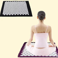 67*42cm Yoga Mat Massager Massage Cushion Acupressure Mat Relieve Stress Pain Acupuncture Spike Yoga Mat Pin Pad/Yoga Mat
