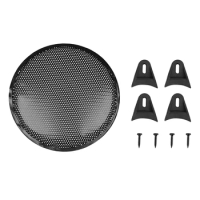 X Autohaux 12 Inch Car Waffle Speaker Net Grill Cover Subwoofer Protector Enclosure Grille Speakers Horn Guard Frame Accessories