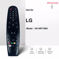 AN-MR19BA Voice Magic Remote Control for LG 2019 Smart 4K UHD OLED TV Fit 43UM7340 43UM7400 43UM7600 49SM8100 55SM8100PTA W9 E9