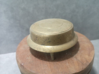 日本回流銅器香爐底座擺飾銅底座佛座老物件，圖片實拍，純銅，有