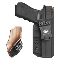Glock 17 Holster, Carbon Fiber Kydex Holster IWB for Glock17 / Glock 22 / Glock 31 (Gen 3 4 5) Pistol - Inside Concealed Carry