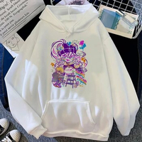 Splatoon hoodies women 90s Fleece anime long sleeve top pulls female anime clothes