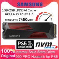 SAMSUNG Original 990 PRO SSD 1TB 2TB PCIe 4.0 X4 M.2 2280 Internal Solid State Hard Drive For PS5 Laptop Desktop computer MLC PC