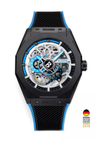 Bonest Gatti 自動中性不鏽鋼手錶，橡膠錶帶