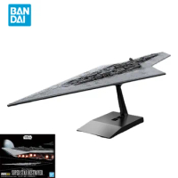 Bandai Original STAR WARS Anime Model SUPER STAR DESTROYER Action Figure Assembly Model Toys Collectible Gifts For Children