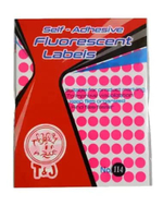 (AS) Stiker Label Bulat Tom & Jerry TJ 114 Berwarna MERAH MUDA