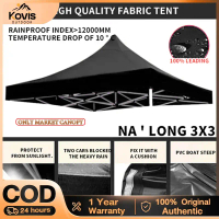 Hot Selling[Kovis]8x8 10x10 Canvas only market canopy / canvas canopy / canvas market tent fabric Ni