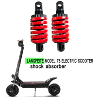 LANGFEITE T8 Scooters Suspension Parts Rear Shock Absorber Oil+Coil Escooter Part Accessories Electric Scooter