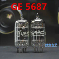 Free Shipping 5687 Electron tube vacuum valve Can replace E182CC/5687WA vacuum tube amplifier Audio Amplifier Accessories