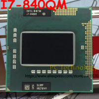 Original Intel CPU Processor Laptop Intel I7-840QM SLBMP I7 840QM 1.86G-3.2G/8M HM57 QM57 chipset 820qm 920xm