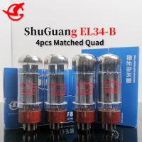 ShuGuang EL34-B Vacuum Tube Replaces 6CA7 EL34B 6P3P 5881 6550 KT88 EL34M EL34 Tube Amplifier HIFI Audio Amplifier