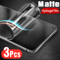 3 PCS TPU Frosted Hydrogel Film for Xiaomi mi 11 Lite 5G NE Ultra 10T Note 10 Lite CC9 Pro Screen Protector Matte Film Not Glass