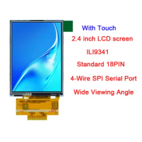 1PCS 3.3V 2.4 Inch 240x320 TFT LCD Display ILI9341 Wide Viewing Angle 18Pin SPI Serial Port For Raspberry PI DIY R3 STM32