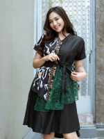 Tunik Tile Mutiara Tengkorak Brokat Casual