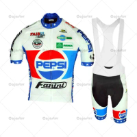 Retro Cycling Jersey Set Men Bike Jersey Bib Pants Shorts Cycling Clothing Mtb Ropa Ciclismo