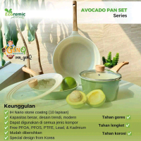 ECORAMIC AVOCADO PAN  Panci kekinian yang bikin mata seger dengan warnanya yang fresh dan tentunya b