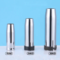 15AK 24 36KD Gas Nozzle MIG Welding Gun Tip Nozzle Shield Cup Torch Contact Tip for MIG/MAG Welding Gun