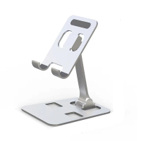 【HongXin】折疊鋁合金手機支架 桌面平板手機支架(升級版更加穩固/桌上型摺疊)