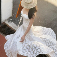 Marci Skirt Chân Váy Midi Xoè Phối Ren 10 Mảnh | HÈO