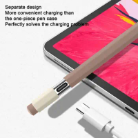 Lightweight Pen Cover Protective Soft Silicone Sleeve for Apple Pencil Tablet Touch Pen Lightweight Anti-lost Stylus Cover