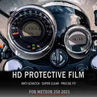 Fit For Royal Enfield Meteor 350 Meteor350 2021- Motorcycle Scratch Cluster Screen Dashboard Protection Instrument Film