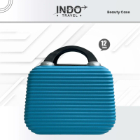 INDOTRAVEL Koper Mini BeautyCase 12inch Tas Koper Makeup Kosmetik Koper Mini Kecil Bahan Premium Ant